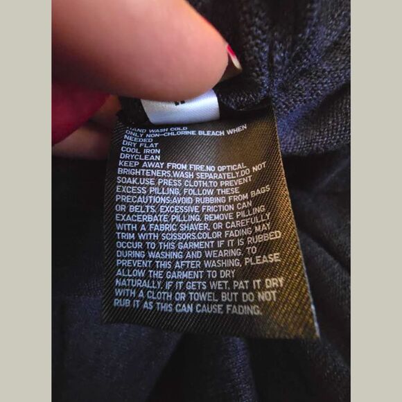 Uniqlo Duster Long Cardigan Women's Small Linen Lightweight Pockets Navy Blue - Picture 8 of 8